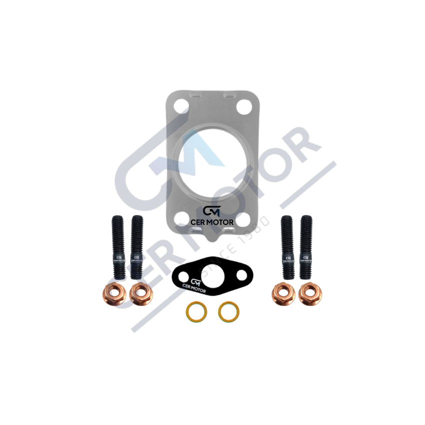 KOMPLET USZCZELEK TURBOSPRĘŻARKI CER A14950A PERKINS 1004-40T 02-