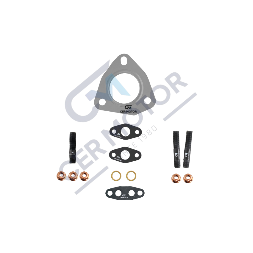 KOMPLET USZCZELEK TURBOSPRĘŻARKI CER A15107A SSANGYONG 2.0-2.2TD 11-