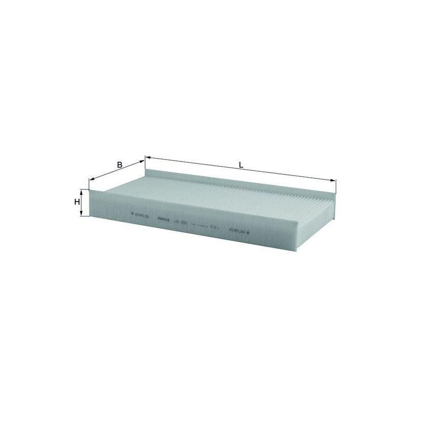 FILTR KABINOWY KNEHT LA232 PSA 1.6-3.0 04-