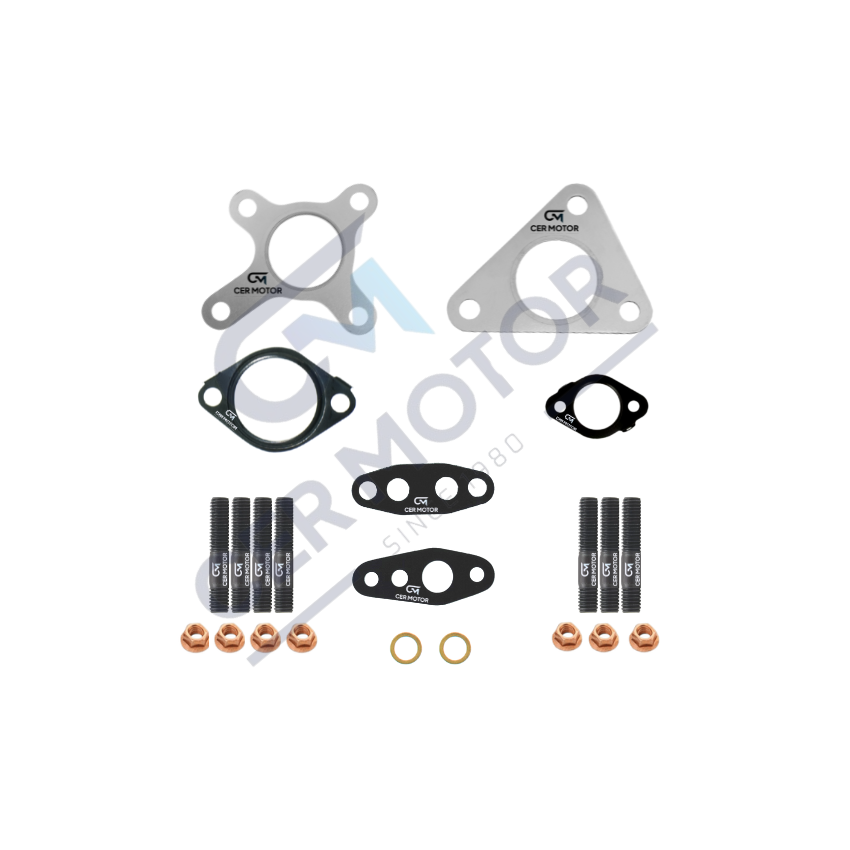 KOMPLET USZCZELEK TURBOSPRĘŻARKI CER A8565C NISSAN 2.2DCI 03-13