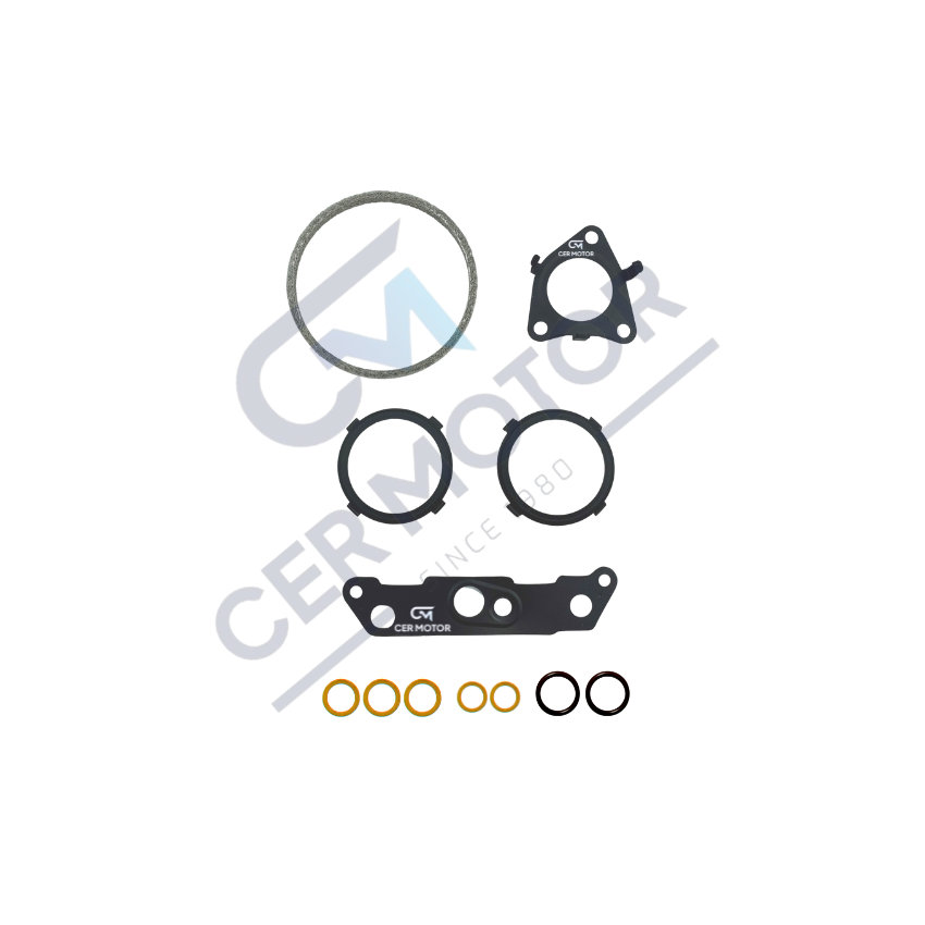 KOMPLET USZCZELEK TURBOSPRĘŻARKI CER A15412 VW/AD 3.0TDI 14-
