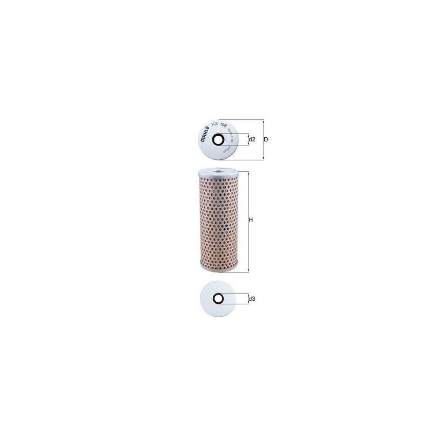 FILTR HYDRAULICZNY KNEHT HX108 DAF MX265 11-