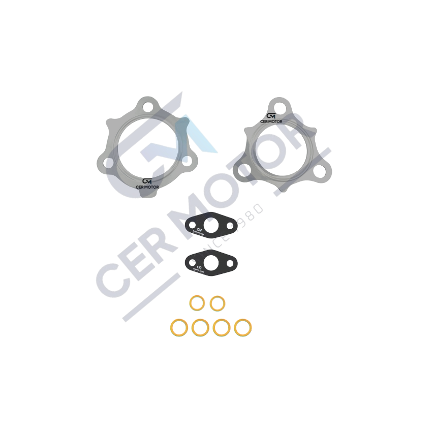 KOMPLET USZCZELEK TURBOSPRĘŻARKI CER A9070 TOYOTA 2.0-2.2TD 05-