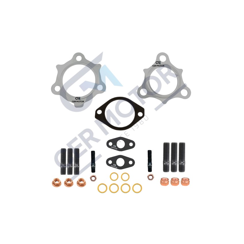 KOMPLET USZCZELEK TURBOSPRĘŻARKI CER A9070B TOYOTA 2.0-2.2TD 05-