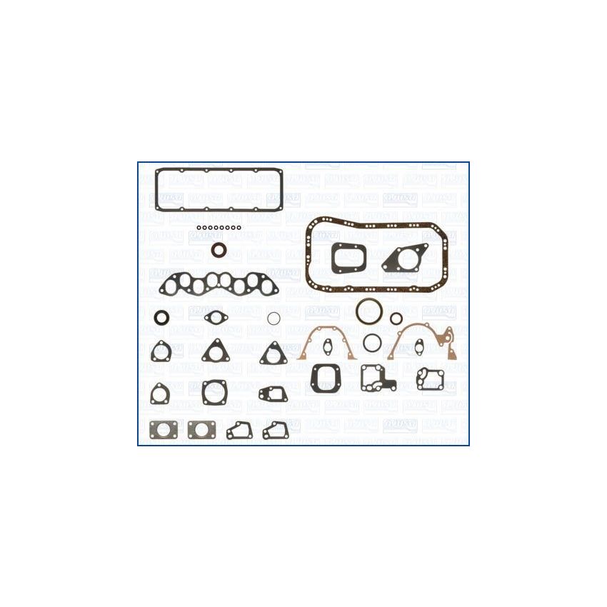KOMPLET USZCZELEK SILNIKA AJUSA 51007100 FIAT 1.7-1.9D 84-