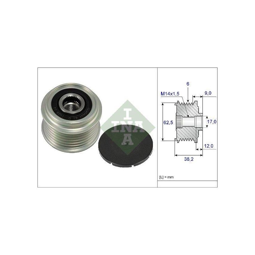 SPRZĘGŁO KIERUNKOWE INA 535021910. TOYOTA 1.4 04-14
