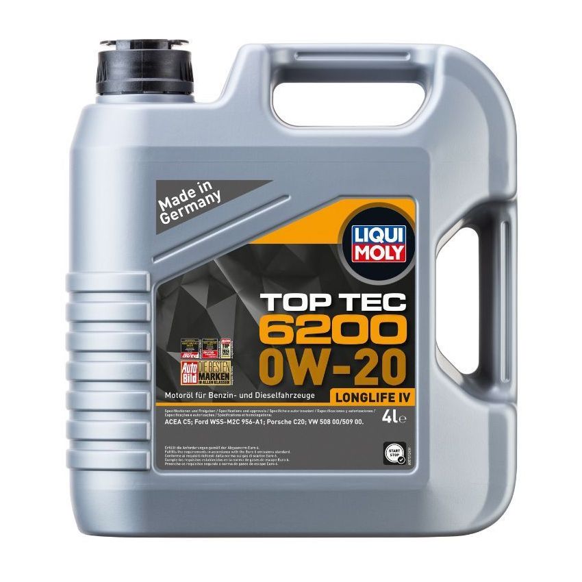 OLEJ SILNIKOWY TOP TEC 6200 0W-20 4L LIQUI MOLY 20788