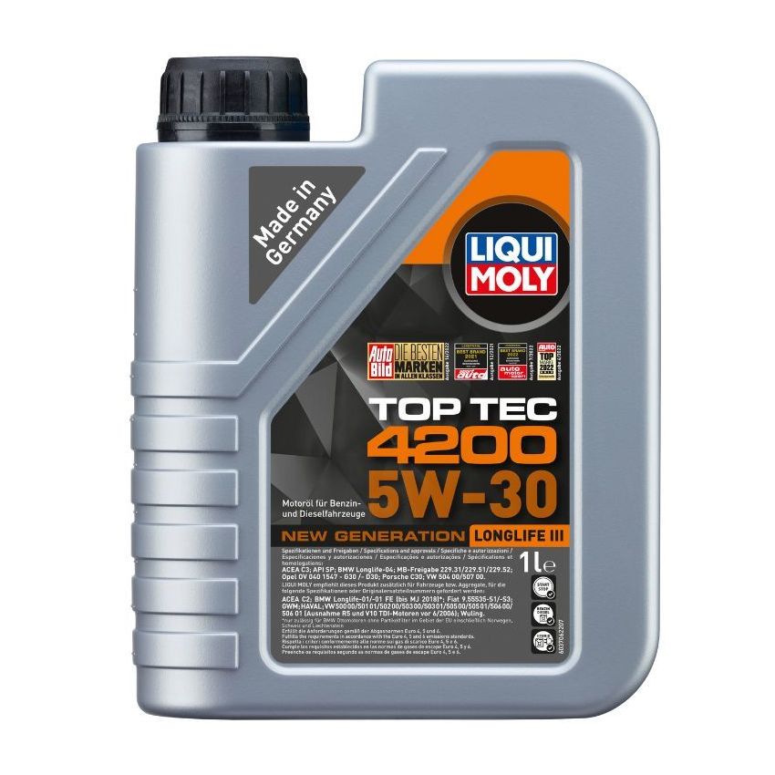 OLEJ SILNIKOWY TOP TEC 4200 5W-30 1L LIQUI MOLY 8972