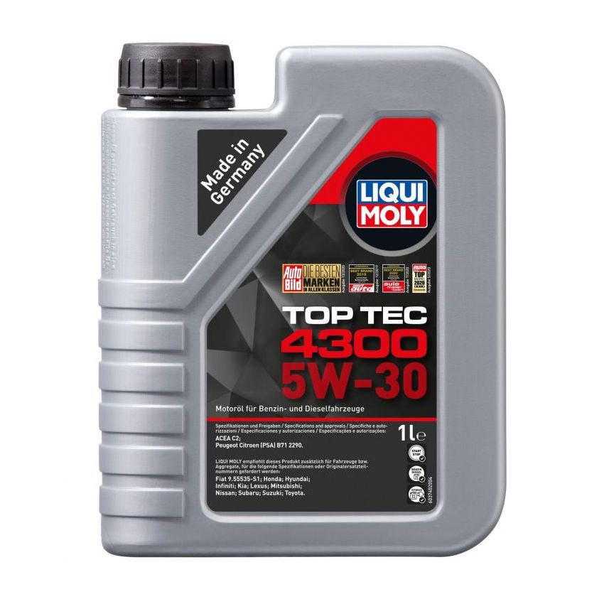 OLEJ SILNIKOWY TOP TEC 4300 5W-30 1L LIQUI MOLY 2323