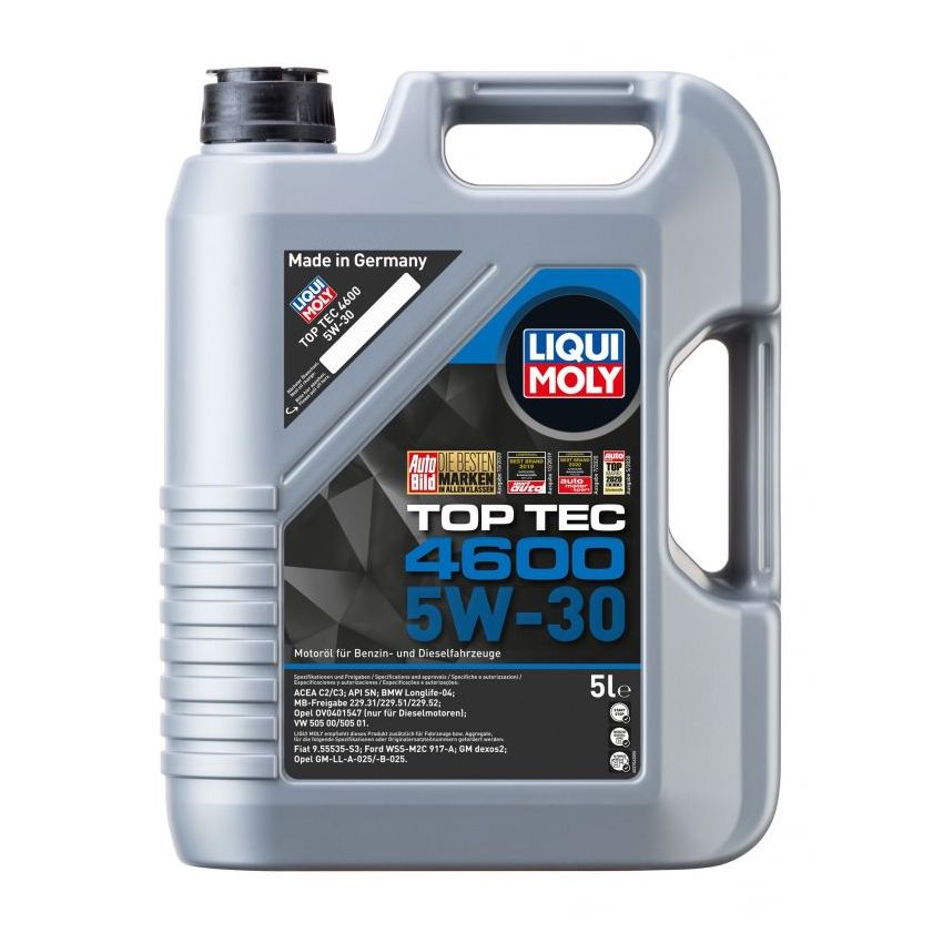 OLEJ SILNIKOWY TOP TEC 4600 5W-30 5L LIQUI MOLY 2316