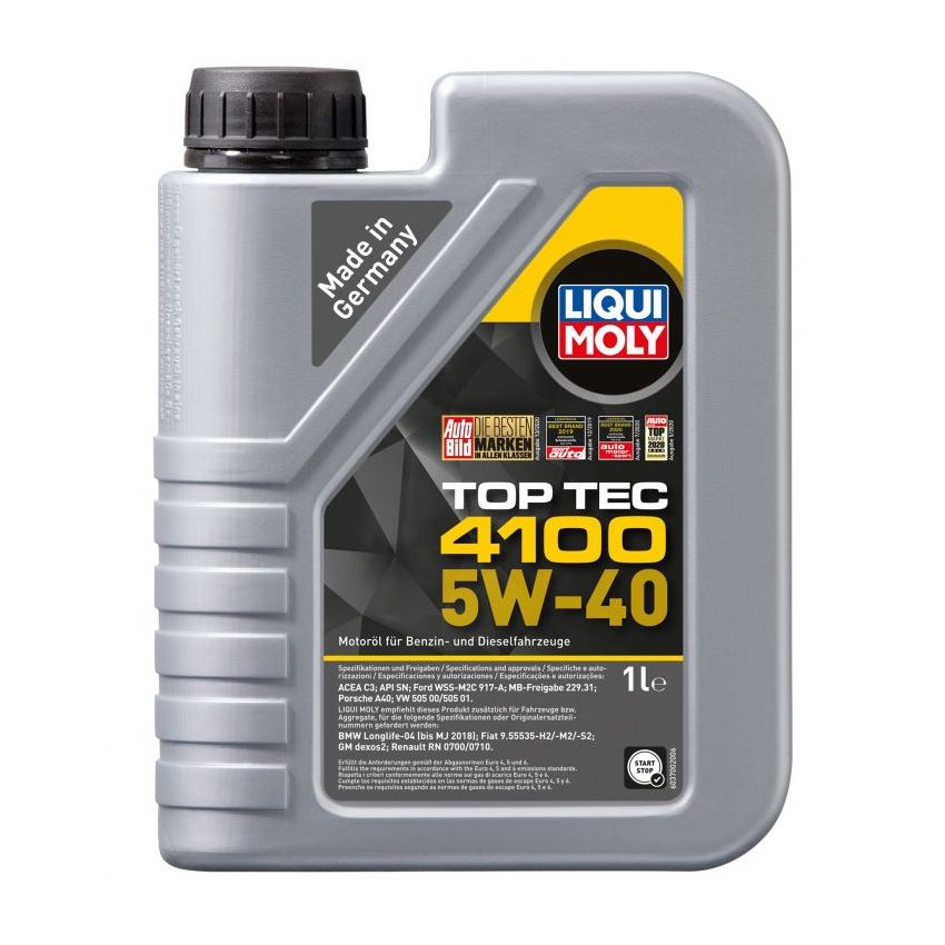 OLEJ SILNIKOWY TOP TEC 4100 5W-40 1L LIQUI MOLY 9510