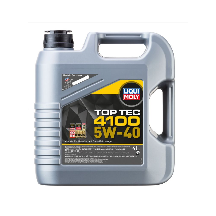 OLEJ SILNIKOWY TOP TEC 4100 5W-40 4L LIQUI MOLY 2195