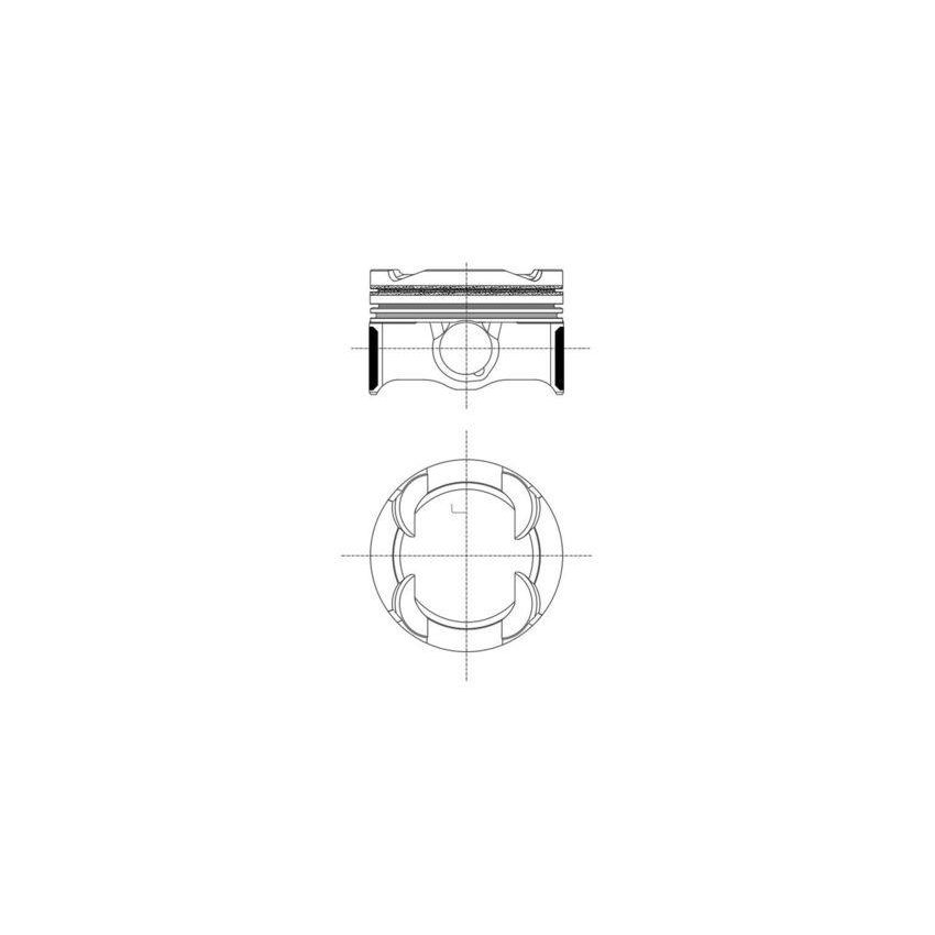 TŁOK MAHLE 081PI00130002 0.50 BMW 1.5 14-