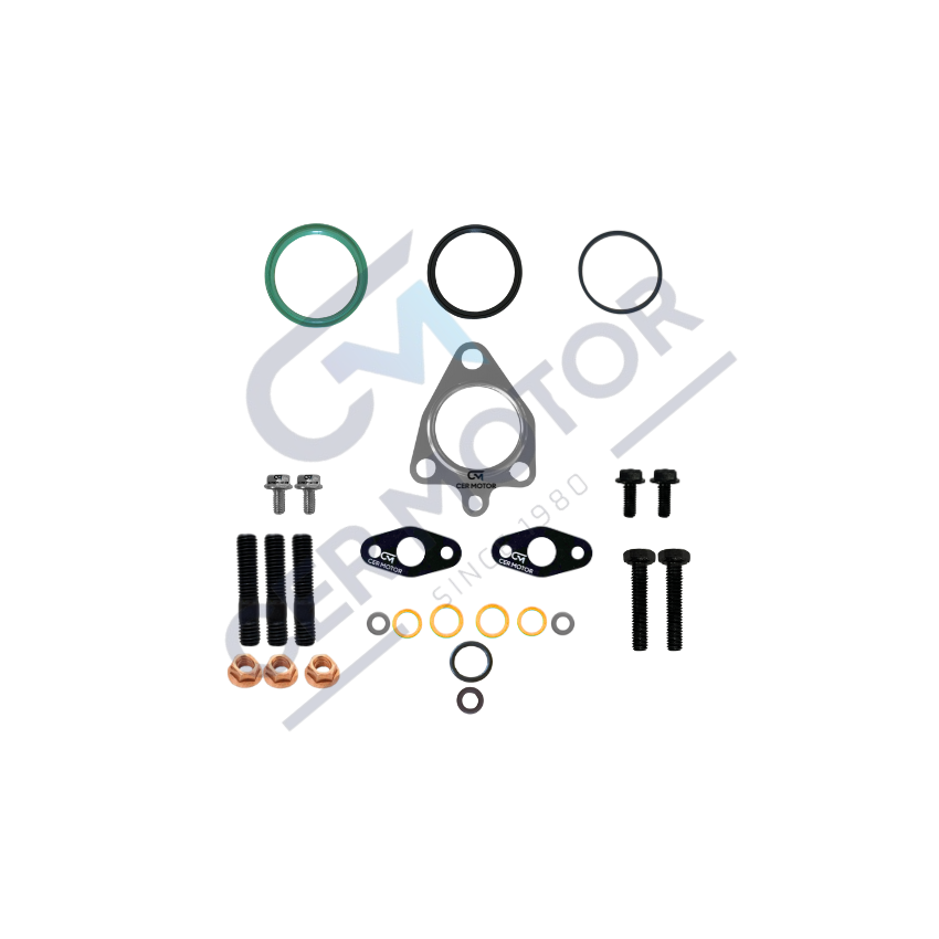 KOMPLET USZCZELEK TURBOSPRĘŻARKI CER A14003C RENAULT 1.5DCI 14-