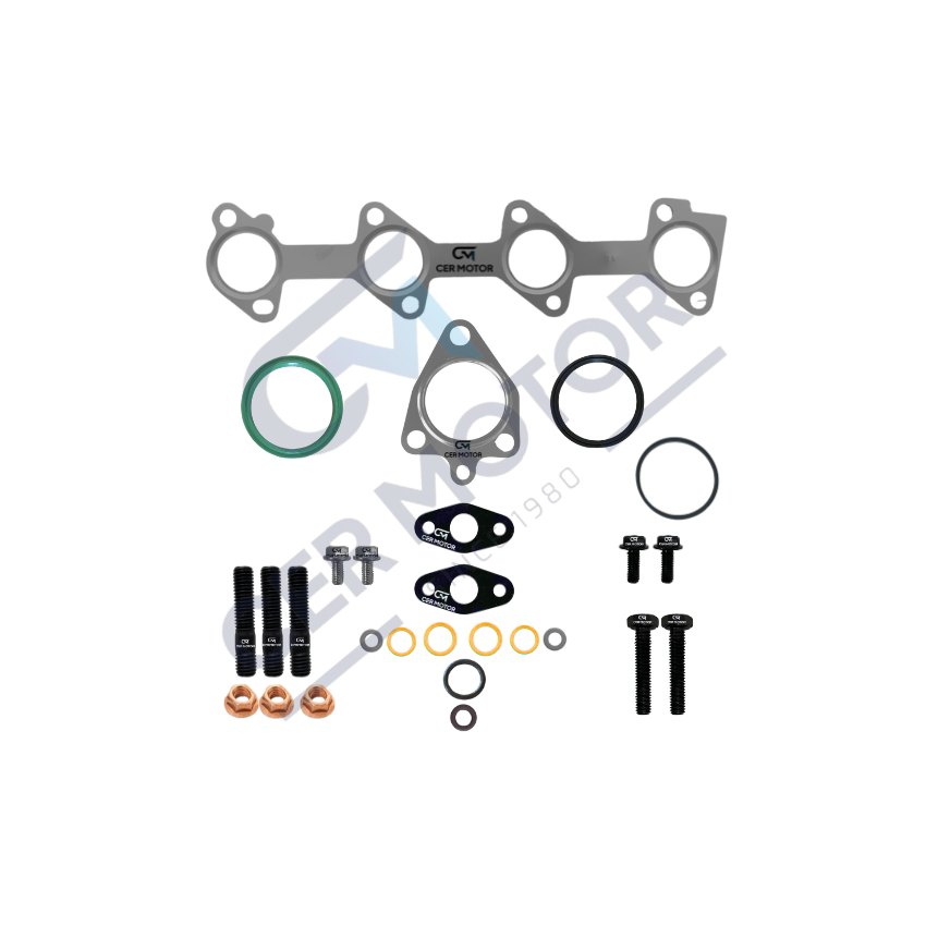 KOMPLET USZCZELEK TURBOSPRĘŻARKI CER A14003D RENAULT 1.5DCI 14-