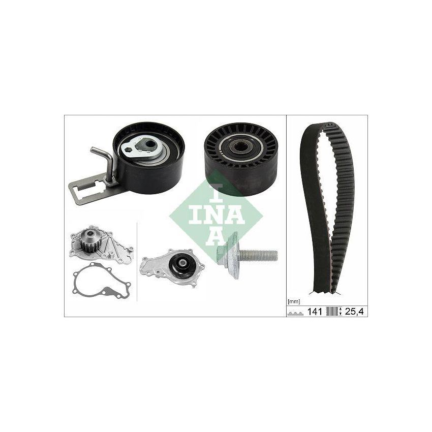 KOMPLET ROZRZĄDU INA 530057830 PSA 1.5-1.6D 10-