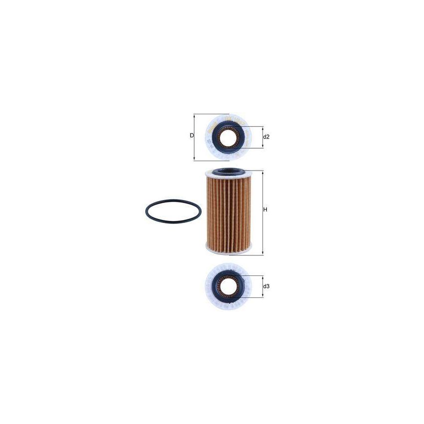 FILTR OLEJU KNEHT OX1267D 1.5 18-22