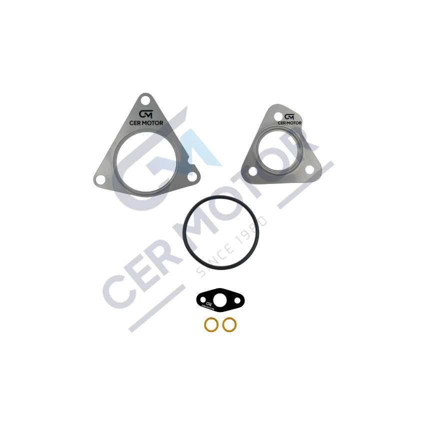 KOMPLET USZCZELEK TURBOSPRĘŻARKI CER A15503 VW/AD 2.0TDI 08-