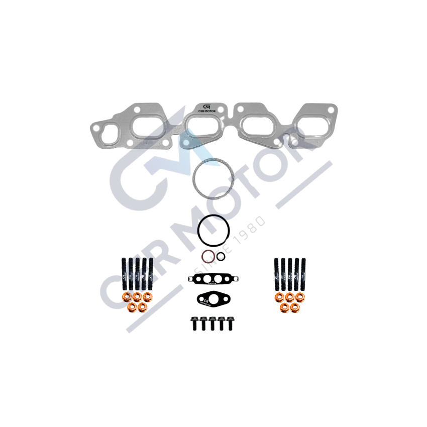 KOMPLET USZCZELEK TURBOSPRĘŻARKI CER A15504A VW/AD 2.0TDI 17-