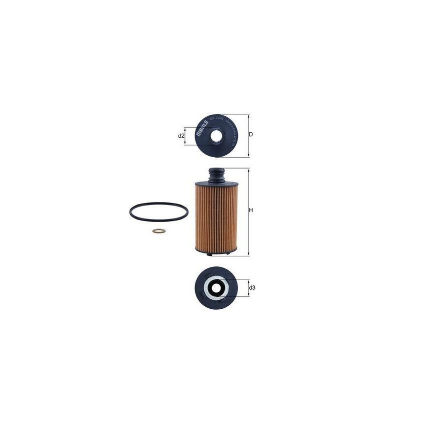 FILTR OLEJU KNEHT OX1141D SY 2.0-2.2 10-22