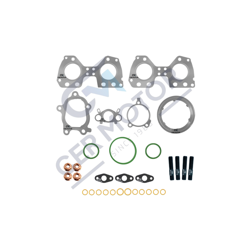 KOMPLET USZCZELEK TURBOSPRĘŻARKI CER A15962B BMW 2.0TD 07-