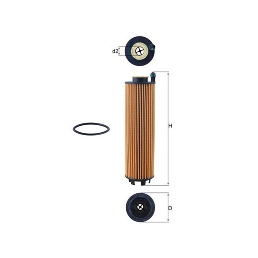 FILTR OLEJU KNEHT OX1301D MERCEDES 2.0-3.0D 16-24