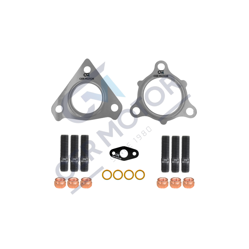 KOMPLET USZCZELEK TURBOSPRĘŻARKI CER A9328A MITSUBISHI 1.8DI-D 07-
