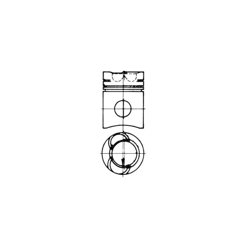 TŁOK KOLBENSCHMIDT 99966600 STD VOLVO TD121 83-