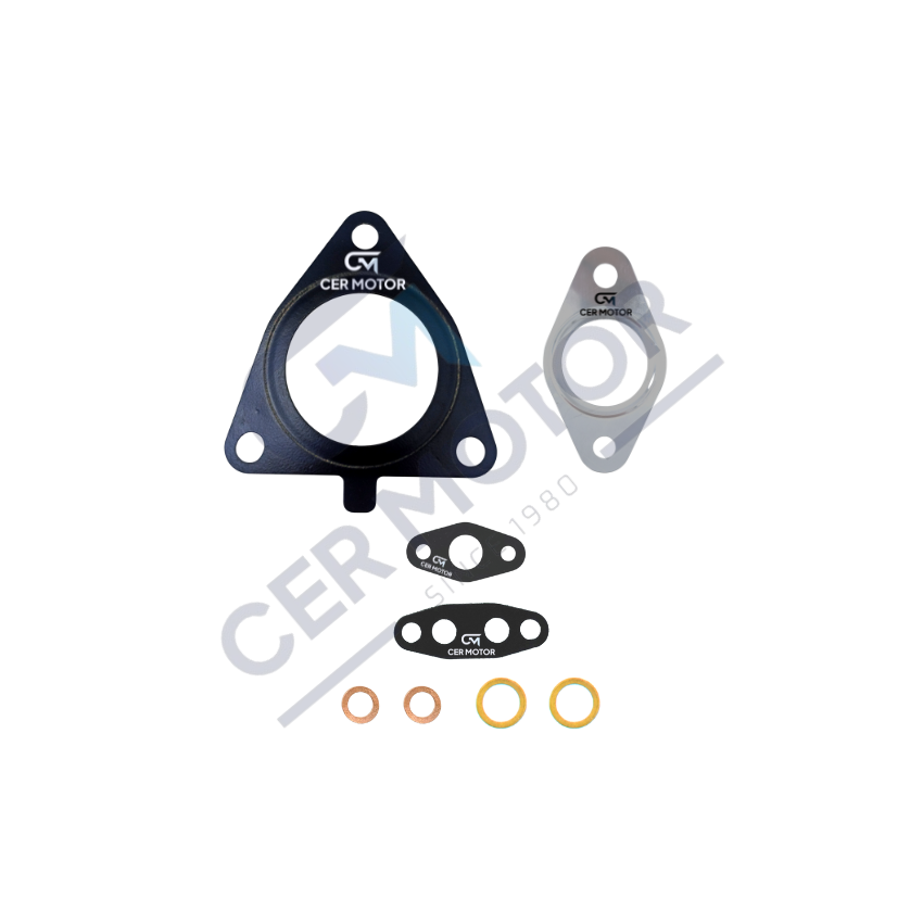 KOMPLET USZCZELEK TURBOSPRĘŻARKI CER A9096A PSA 2.0HDI 06-