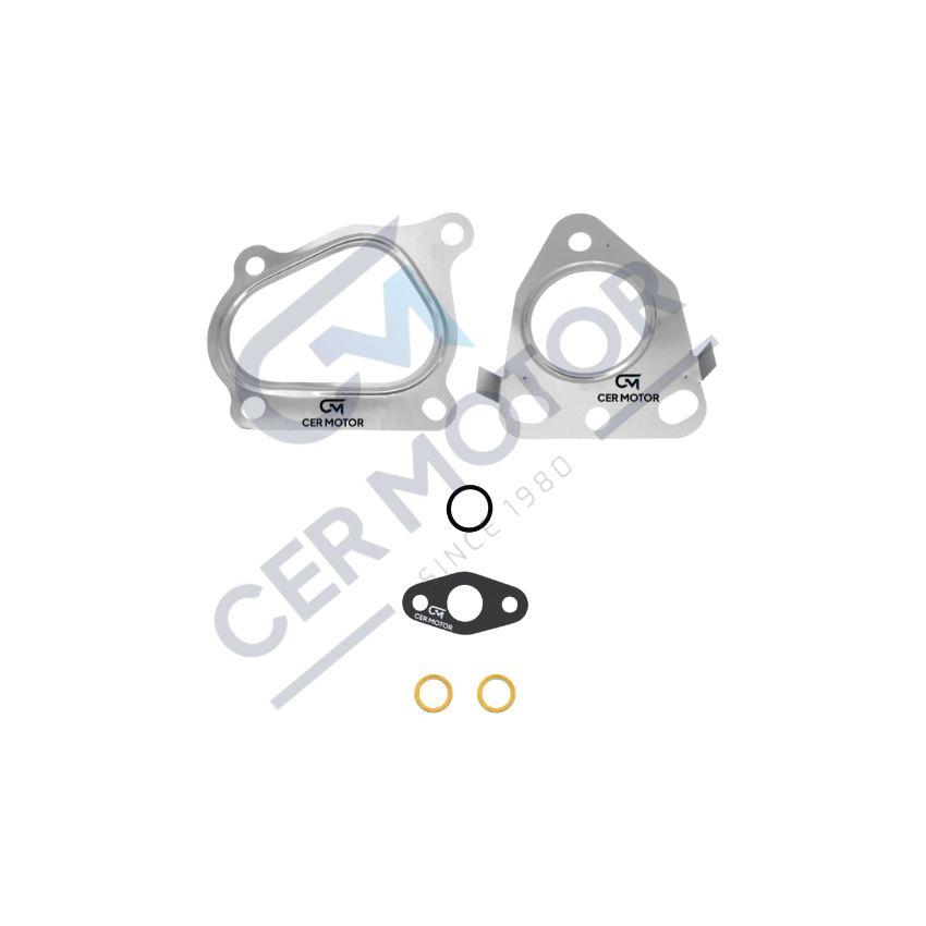 KOMPLET USZCZELEK TURBOSPRĘŻARKI CER A9090A RENAULT 2.0DCI 06-