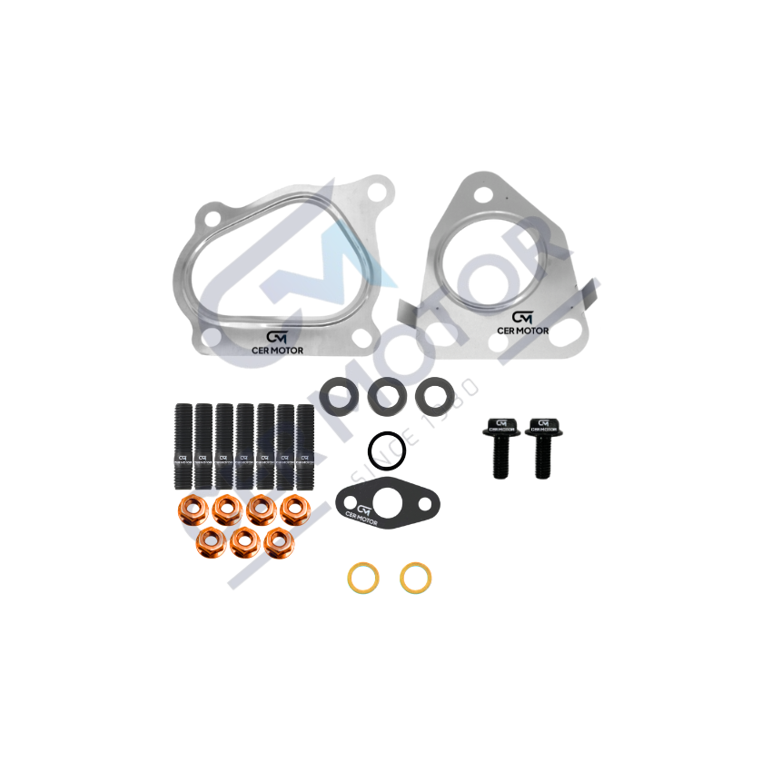 KOMPLET USZCZELEK TURBOSPRĘŻARKI CER A9090B RENAULT 2.0DCI 06-