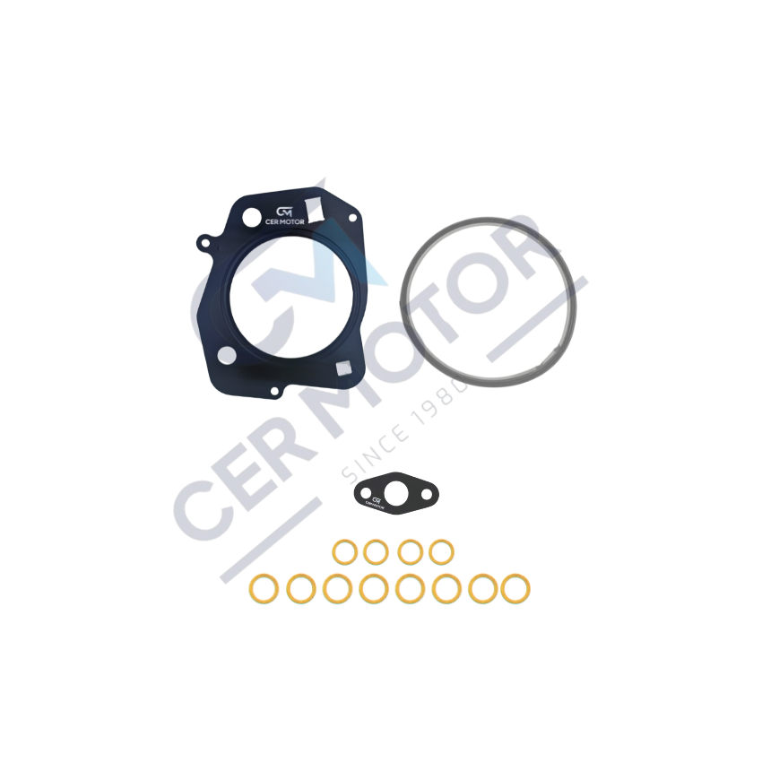 KOMPLET USZCZELEK TURBOSPRĘŻARKI CER A11798A OPEL 2.0T 07-