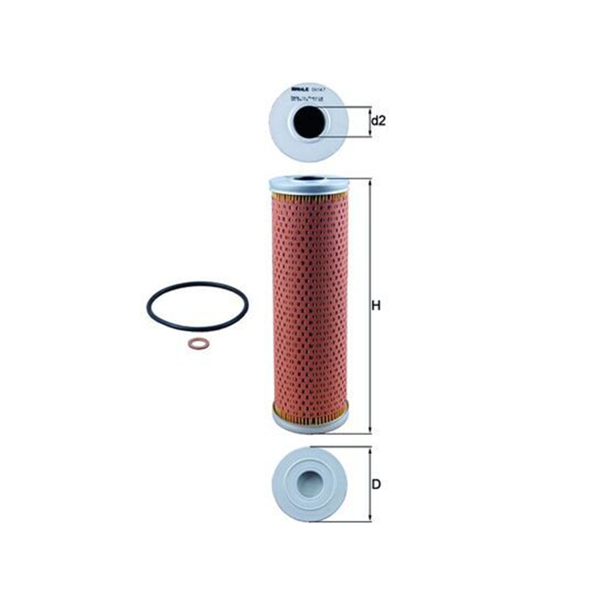 FILTR OLEJU KNEHT OX147D MERCEDES 6.0-7.3 92-13