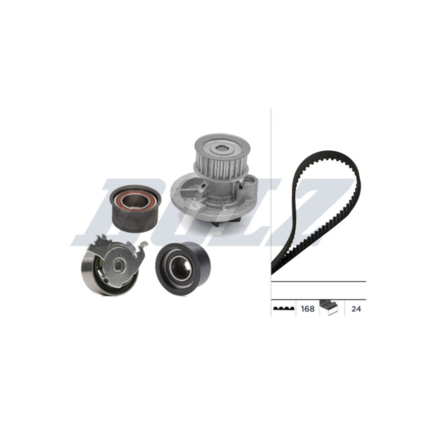 KOMPLET ROZRZĄDU DOLZ KD316 OPEL 16V 2.0T 04-10