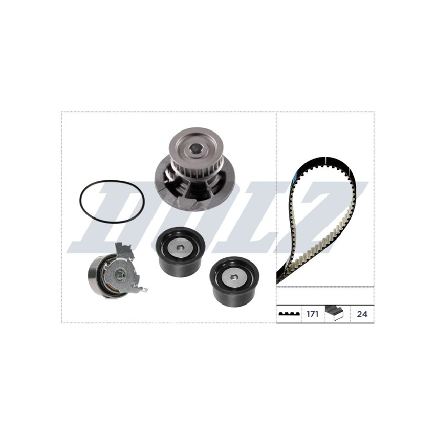 KOMPLET ROZRZĄDU DOLZ KD325 OPEL 2.2 95-98
