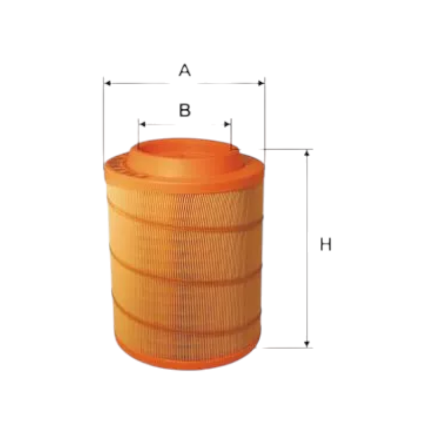 FILTR POWIETRZA PZL FILTERS WA201120 IVECO F4AE0681B 00-15