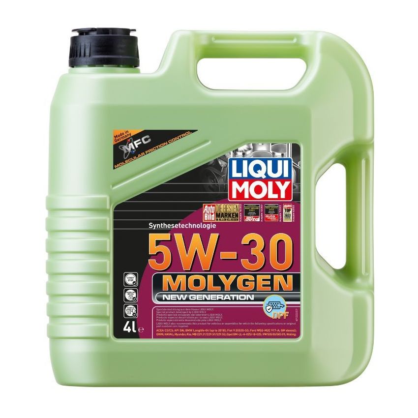 OLEJ SILNIKOWY MOLYGEN LIQUI MOLY 21225 5W-30 4L