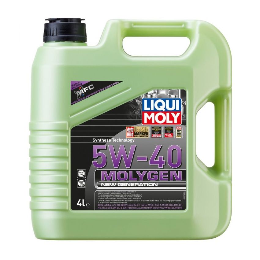 OLEJ SILNIKOWY MOLYGEN LIQUI MOLY 8578 5W-40 4L