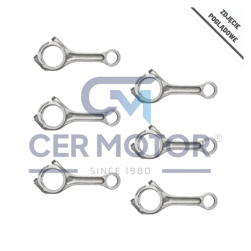 ZESTAW KORBOWODÓW MV PARTS D3677-Z FORD 2.2TDCI 06-