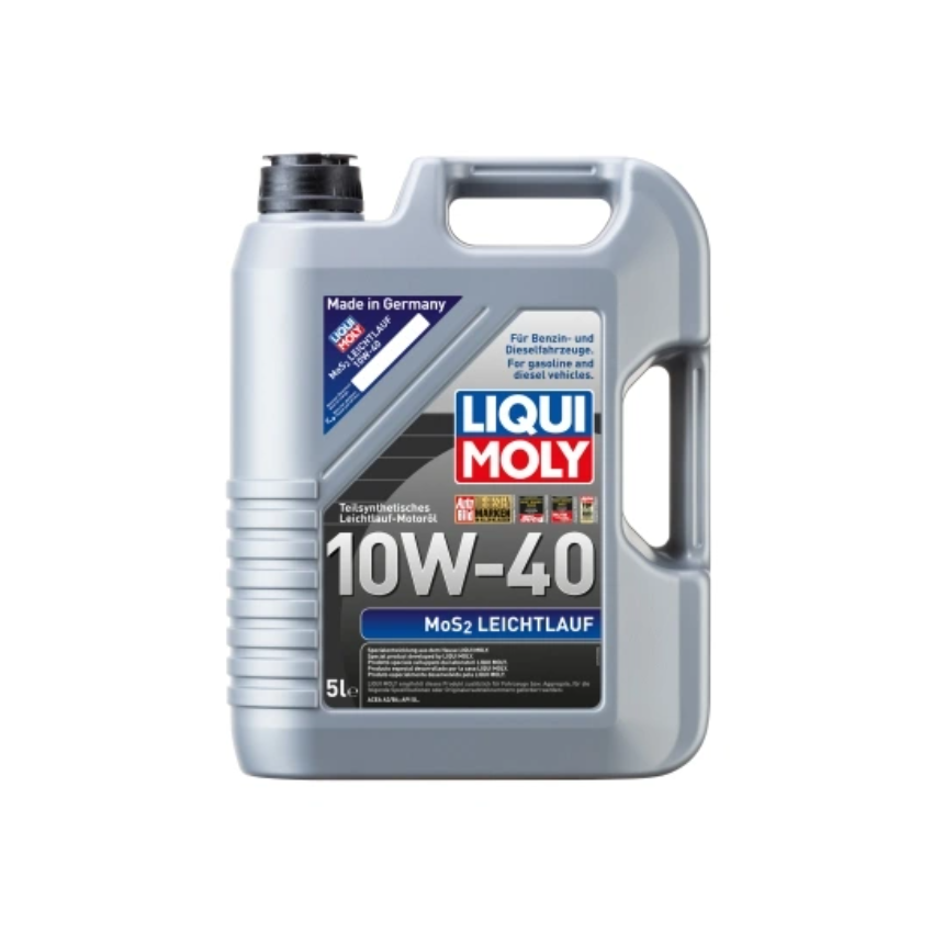 OLEJ SILNIKA MoS2 LEICHTLAUFT 10W-40 LIQUI MOLY 2184 5L