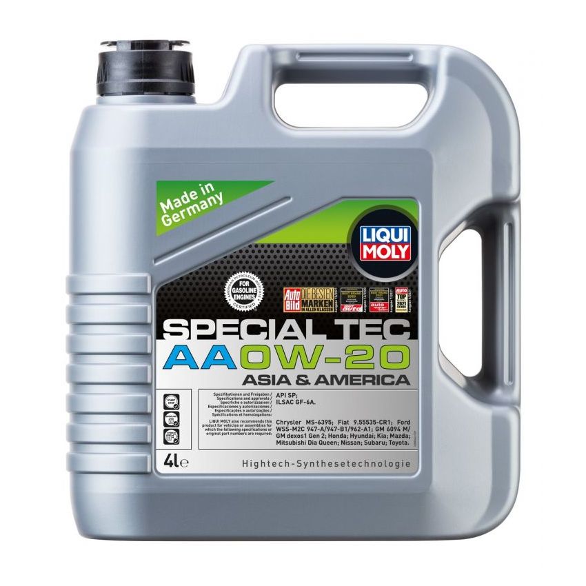 OLEJ SILNIKOWY SPECIAL TEC AA 0W-20 LIQUI MOLY 9705 4L