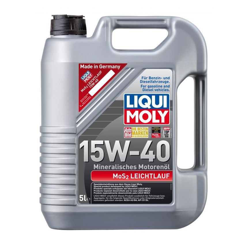 OLEJ SILNIKOWY MoS2 LEICHTLAUF 15W-40 LIQUI MOLY 2571 5L