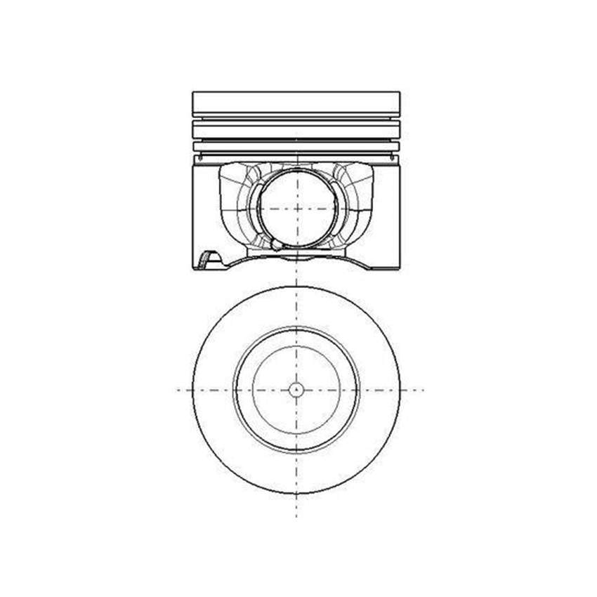 TŁOK MAHLE 028PI00178002 0.50 VW 3.0TDI 10-
