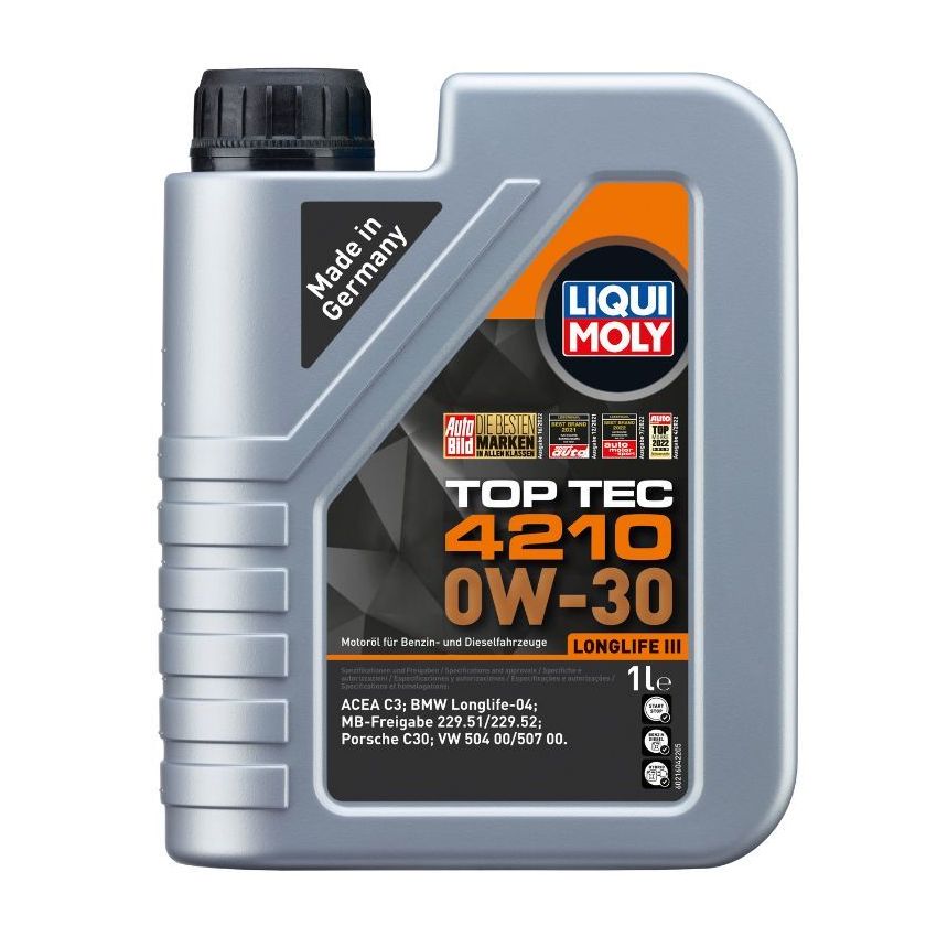 OLEJ SILNIKOWY TOP TEC 4210 0W-30 LIQUI MOLY 21604 1L