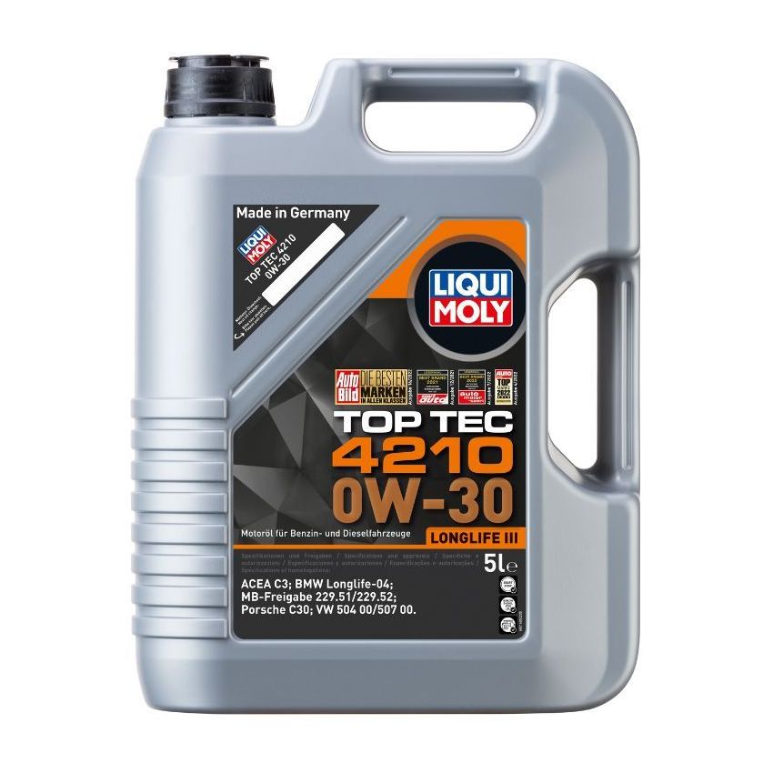 OLEJ SILNIKOWY TOP TEC 4210 0W-30 LIQUI MOLY 21605 5L