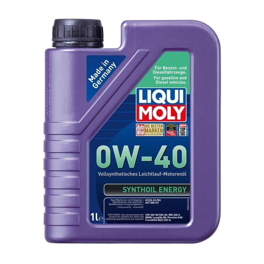 OLEJ SILNIKOWY SYNTHOIL ENERGY 0W-40 LIQUI MOLY 9514 1L