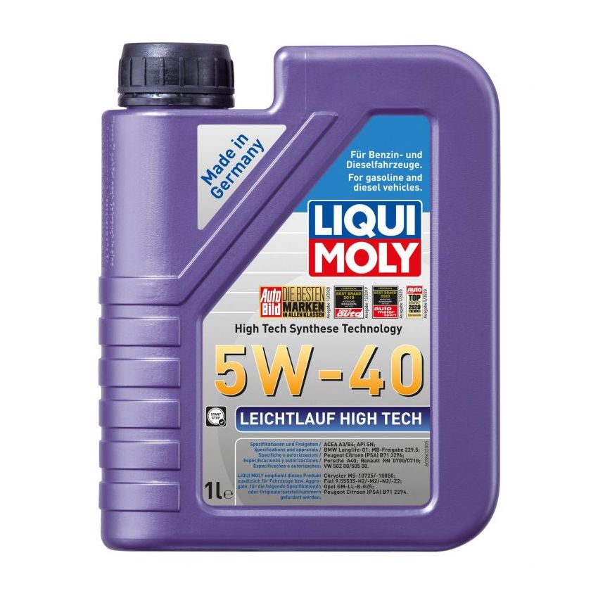 OLEJ SILNIKOWY LEICHTLAUF HIGH TECH 5W-40 LIQUI MOLY 2327 1L