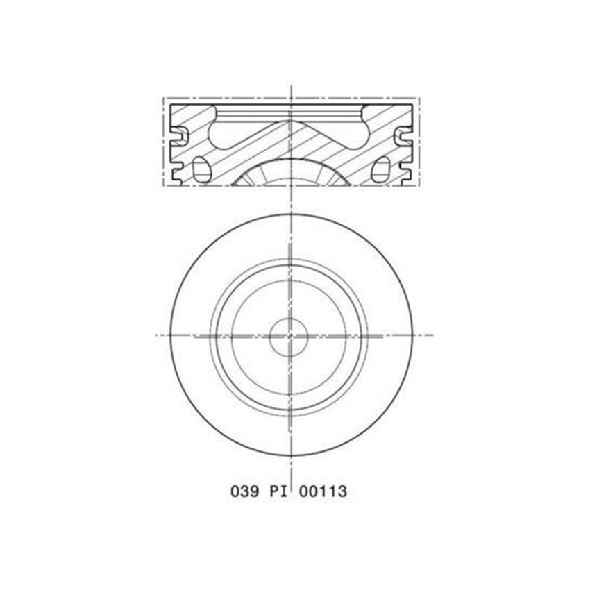 TŁOK MAHLE 039PI00113002 0.50 PSA 1.6HDI 09-