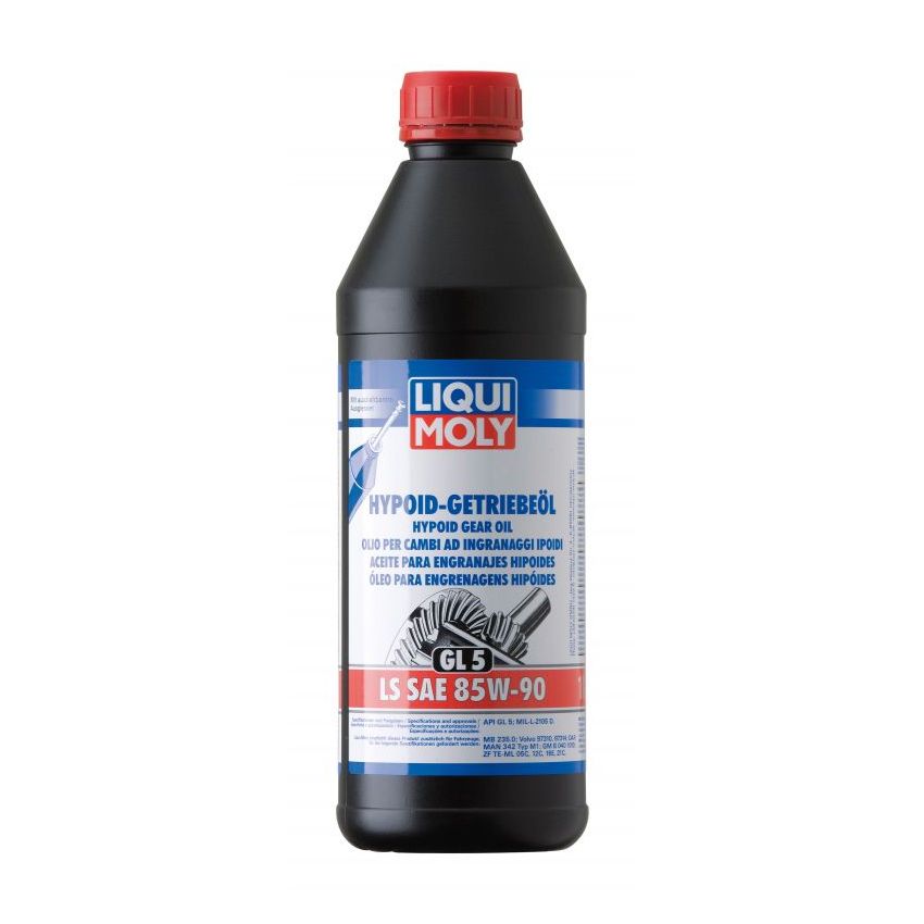 HIPOIDALNY OLEJ PRZEKŁADNIOWY GL5 LS SAE 85W-90 LIQUI MOLY 1410 1L