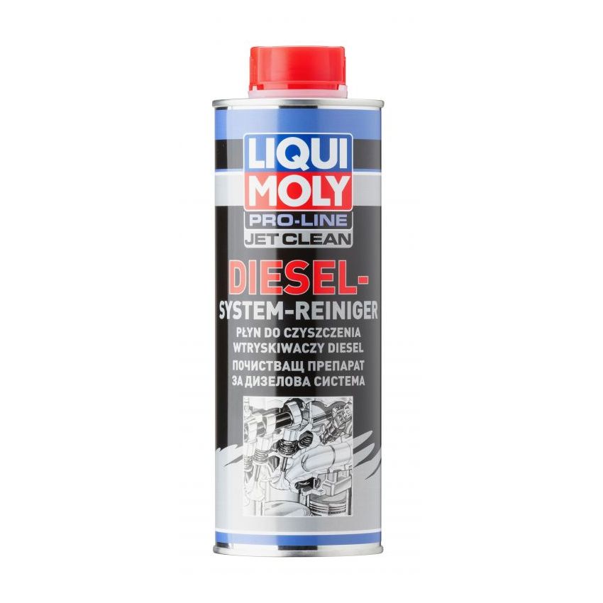 CZYSZCZENIE WTRYSKIWACZY DIESEL JET CLEAN LIQUI MOLY 20452 500ml